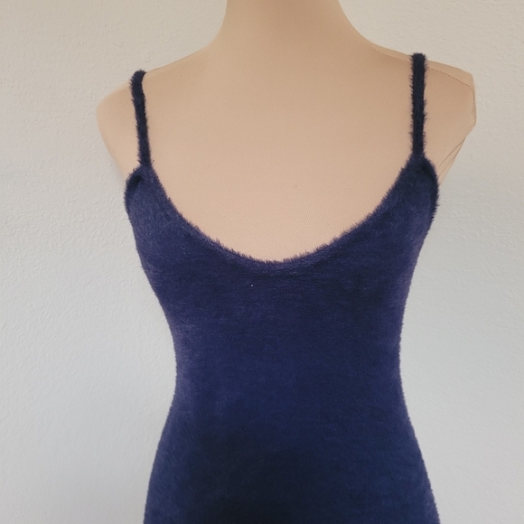 Savage Fenty Blue Fluff it Up Slip with Adjustable Straps - Picture 5 of 8